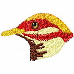 Small Birds Embroidery Design 6